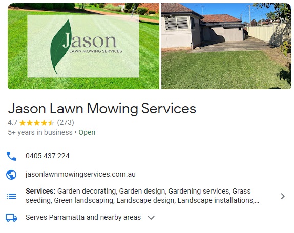 Jason Lawn Mowing Services
